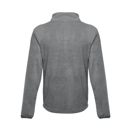 gray THC HELSINKI. Chaqueta polar para hombre, con cremallera