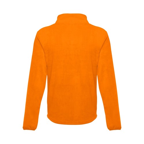 orange THC HELSINKI. Chaqueta polar para hombre, con cremallera