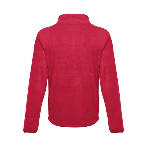 red THC HELSINKI. Chaqueta polar para hombre, con cremallera