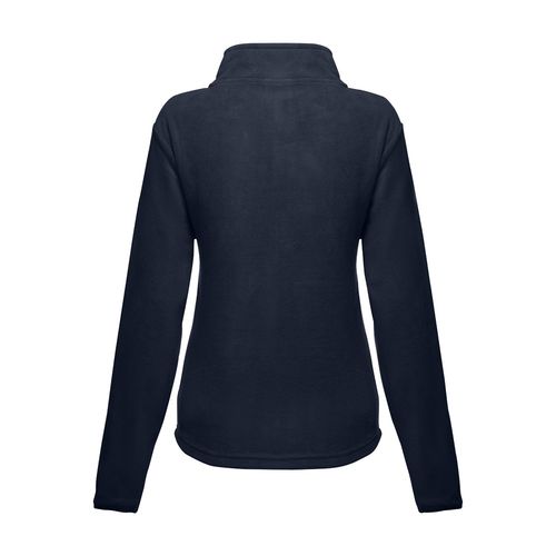 azul marino THC HELSINKI WOMEN. Chaqueta polar para mujer, con cremallera