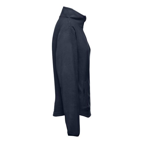 azul marino THC HELSINKI WOMEN. Chaqueta polar para mujer, con cremallera
