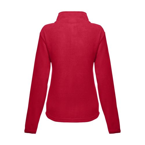 red THC HELSINKI WOMEN. Chaqueta polar para mujer, con cremallera