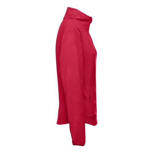 red THC HELSINKI WOMEN. Chaqueta polar para mujer, con cremallera