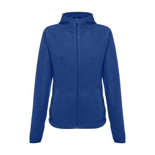 azulón THC HELSINKI WOMEN. Chaqueta polar para mujer, con cremallera