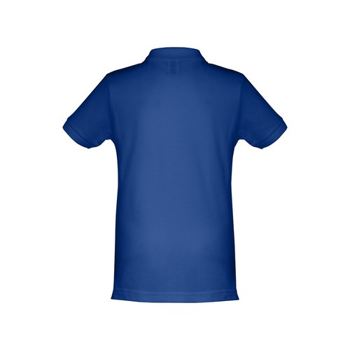 azulón THC ADAM KIDS. Polo de niños unisex