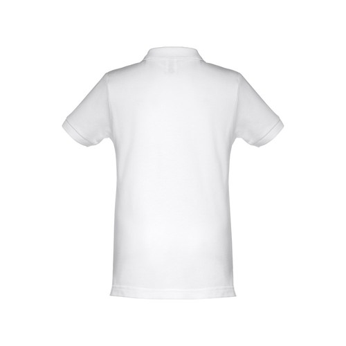 white THC ADAM KIDS. Polo de niños unisex