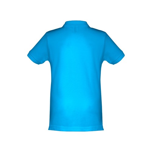 azul aqua THC ADAM KIDS. Polo de niños unisex
