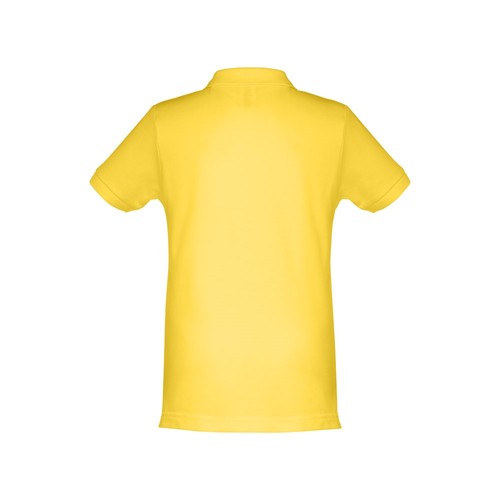 yellow THC ADAM KIDS. Polo de niños unisex