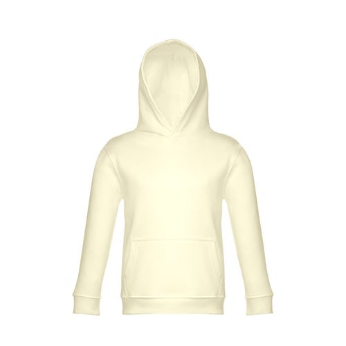 amarillo pastel THC PHOENIX KIDS. Sudadera unisex para niños, con capucha
