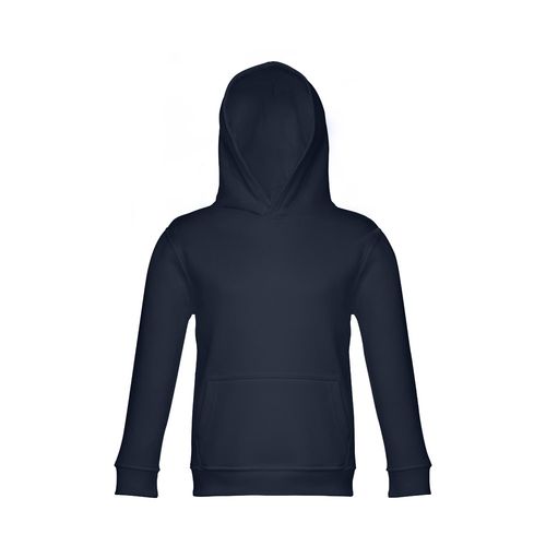 azul marino THC PHOENIX KIDS. Sudadera unisex para niños, con capucha