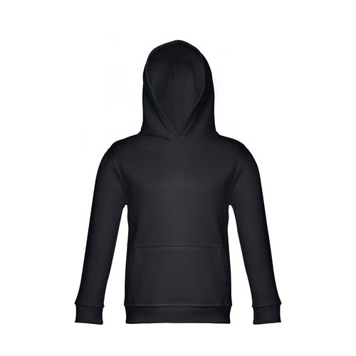 black THC PHOENIX KIDS. Sudadera unisex para niños, con capucha