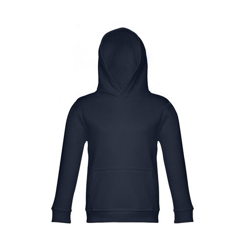azul marino THC PHOENIX KIDS. Sudadera unisex para niños, con capucha