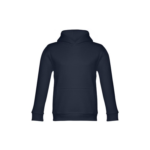 azul marino THC PHOENIX KIDS. Sudadera unisex para niños, con capucha