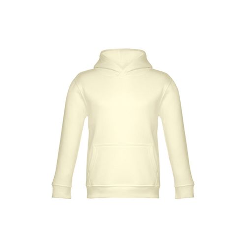 amarillo pastel THC PHOENIX KIDS. Sudadera unisex para niños, con capucha