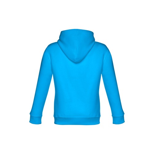 azul aqua THC PHOENIX KIDS. Sudadera unisex para niños, con capucha
