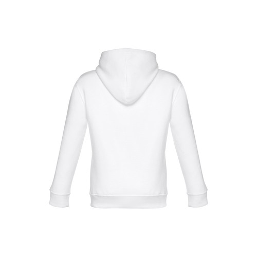 white THC PHOENIX KIDS. Sudadera unisex para niños, con capucha