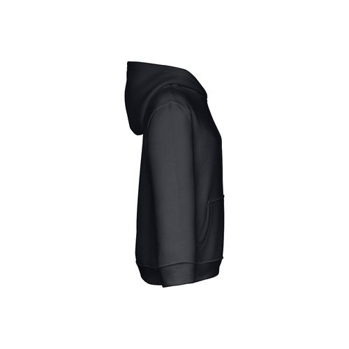 black THC PHOENIX KIDS. Sudadera unisex para niños, con capucha