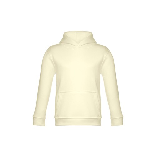 amarillo pastel THC PHOENIX KIDS. Sudadera unisex para niños, con capucha