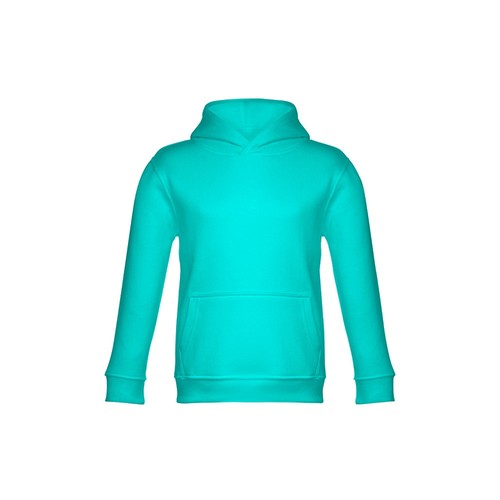 turquesa THC PHOENIX KIDS. Sudadera unisex para niños, con capucha