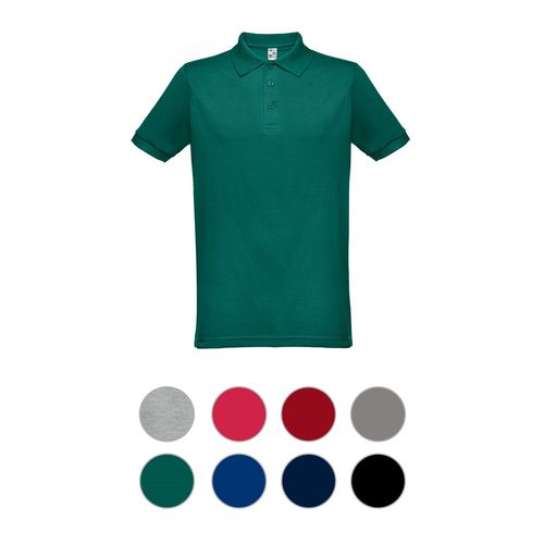 moteado gris claro THC BERLIN WH. Polo de hombre