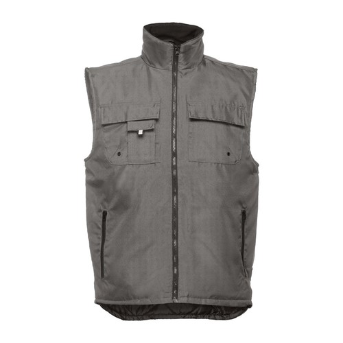 gray THC STOCKHOLM. Chaleco acolchado, con forro