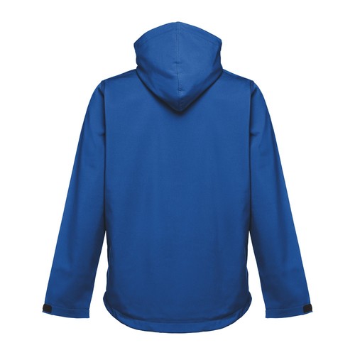 THC ZAGREB. CHAQUETA SOFTSHELL PARA HOMBRE, CON CAPUCHA REMOVIBLE