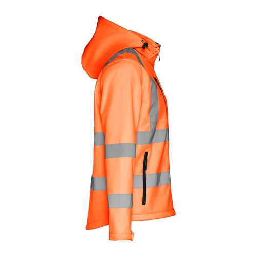 naranja fluo THC ZAGREB WORK. Chaqueta unisex