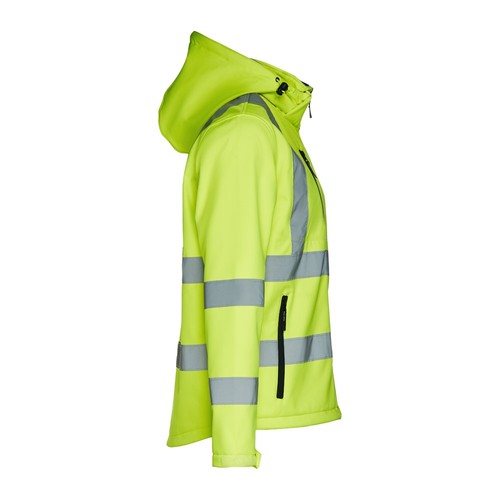 THC ZAGREB WORK. Veste softshell haute visibilité (unisexe) - 5