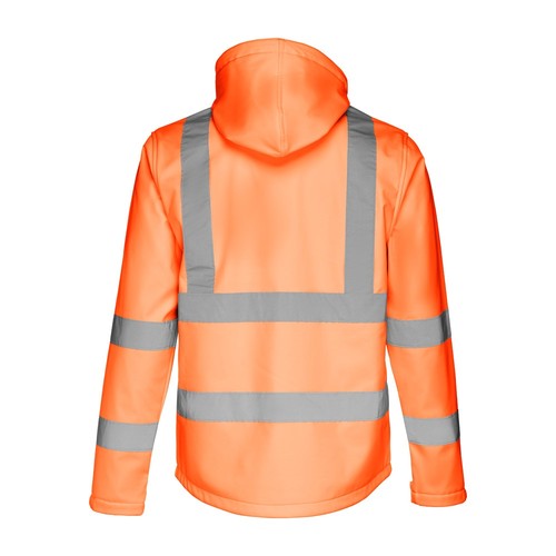 naranja fluo THC ZAGREB WORK. Chaqueta unisex