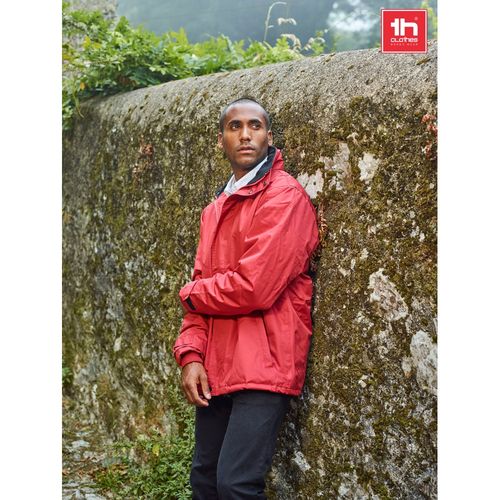 gray THC LIUBLIANA. Parka unisex acolchada