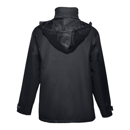 black THC LIUBLIANA. Parka unisex acolchada