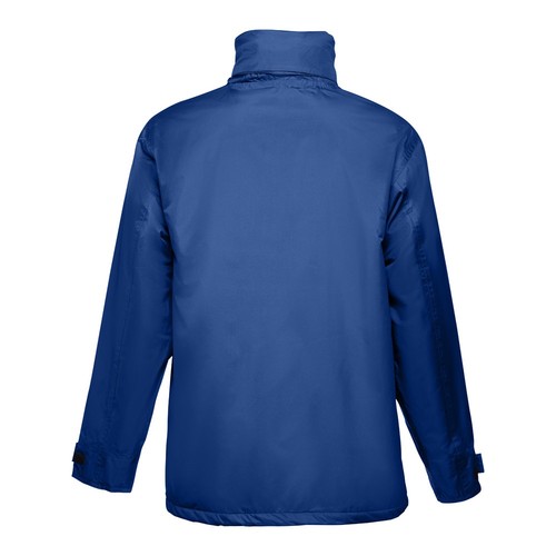 azulón THC LIUBLIANA. Parka unisex acolchada