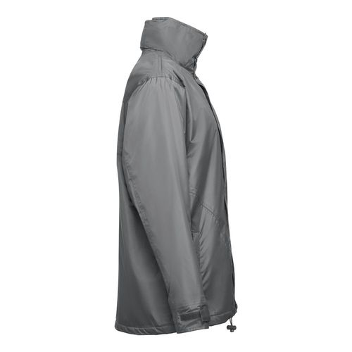 gray THC LIUBLIANA. Parka unisex acolchada