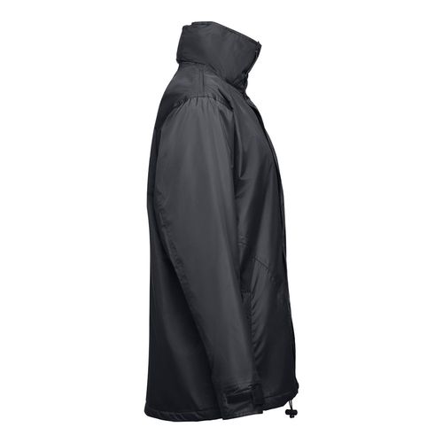 black THC LIUBLIANA. Parka unisex acolchada