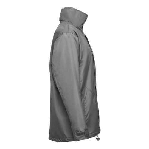 gray THC LIUBLIANA. Parka unisex acolchada