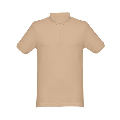 marrón claro THC MONACO. Polo de hombre