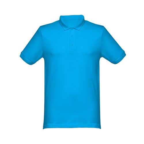 azul aqua THC MONACO. Polo de hombre