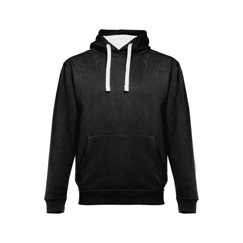 negro/blanco THC MOSCOW. Sudadera unisex
