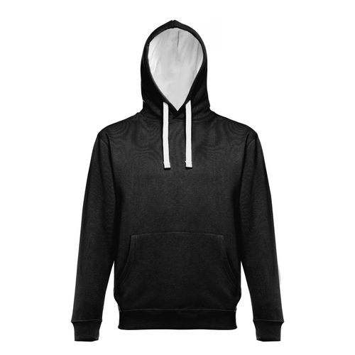 negro/blanco THC MOSCOW. Sudadera unisex