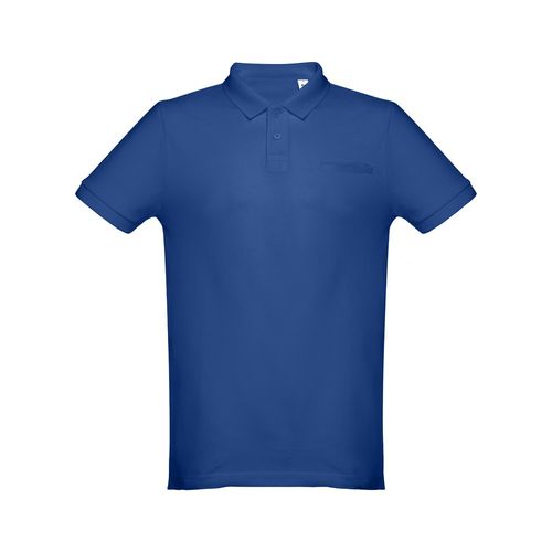 azulón THC DHAKA. Polo de hombre