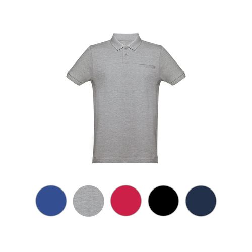 moteado gris claro THC DHAKA. Polo de hombre