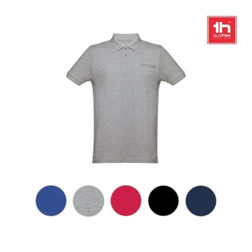 THC DHAKA. Polo pour homme - 1