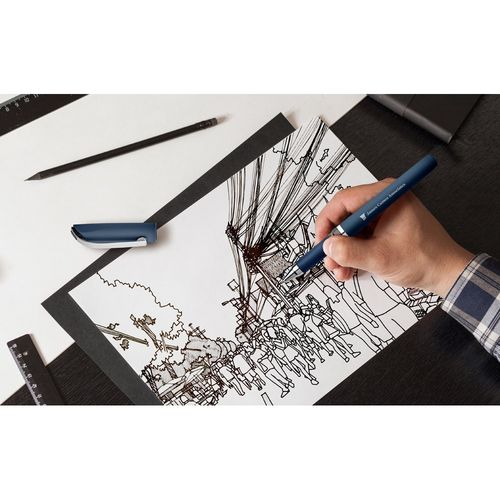 BOLT. Stylo à bille ABS avec clip métallique - 5