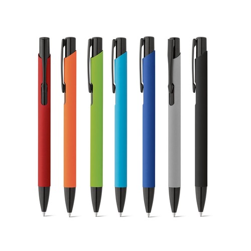 POPPINS. Stylo en aluminium avec finition en caoutchouc - 1