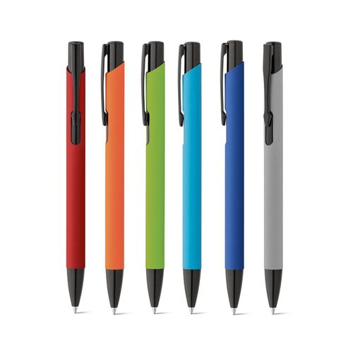 POPPINS. Stylo en aluminium avec finition en caoutchouc - 1