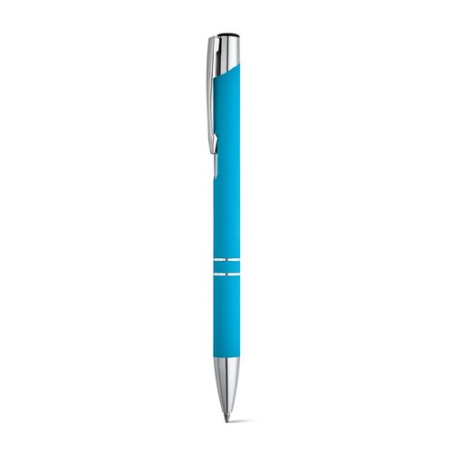 azul claro BETA SOFT. Bolígrafo de aluminio
