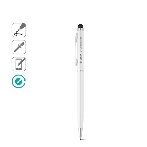 ZOE BK. BOLÍGRAFO DE ALUMINIO CON PUNTA TÁCTIL
