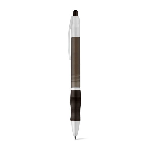 black SLIM BK. Bolígrafo ABS con antideslizante