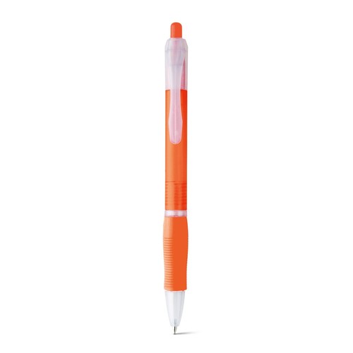 orange SLIM BK. Bolígrafo ABS con antideslizante