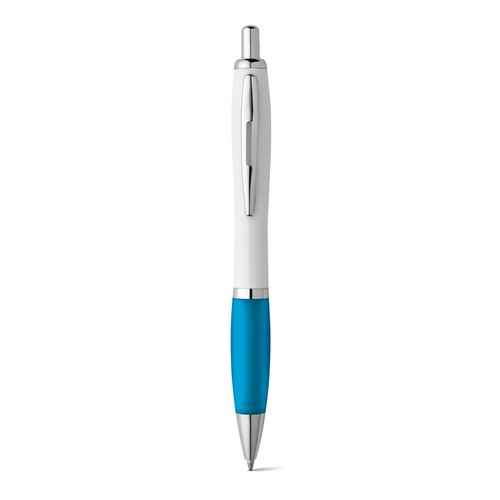 azul claro MOVE BK. Bolígrafo fabricado en ABS con clip